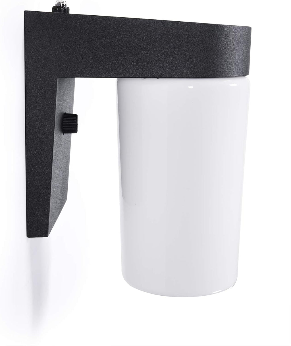 LED Jelly Jar Light, Dusk to Dawn Photocell, Wet Location, 900 Lumens U6094
