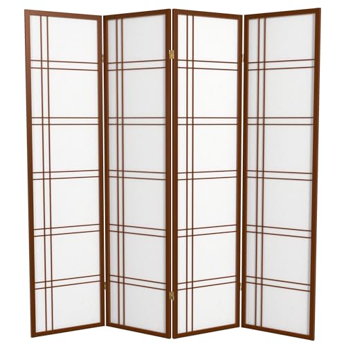 6 Panel Honey Room Divider D80902