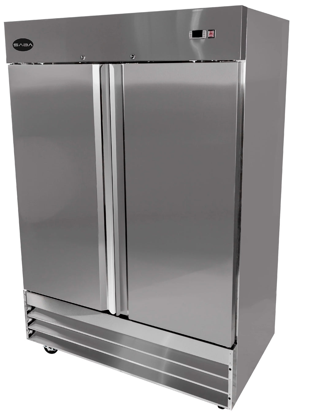 Commercial 47 cu ft Stainless Steel Reach-In Refrigerator, 2 Door Z690887