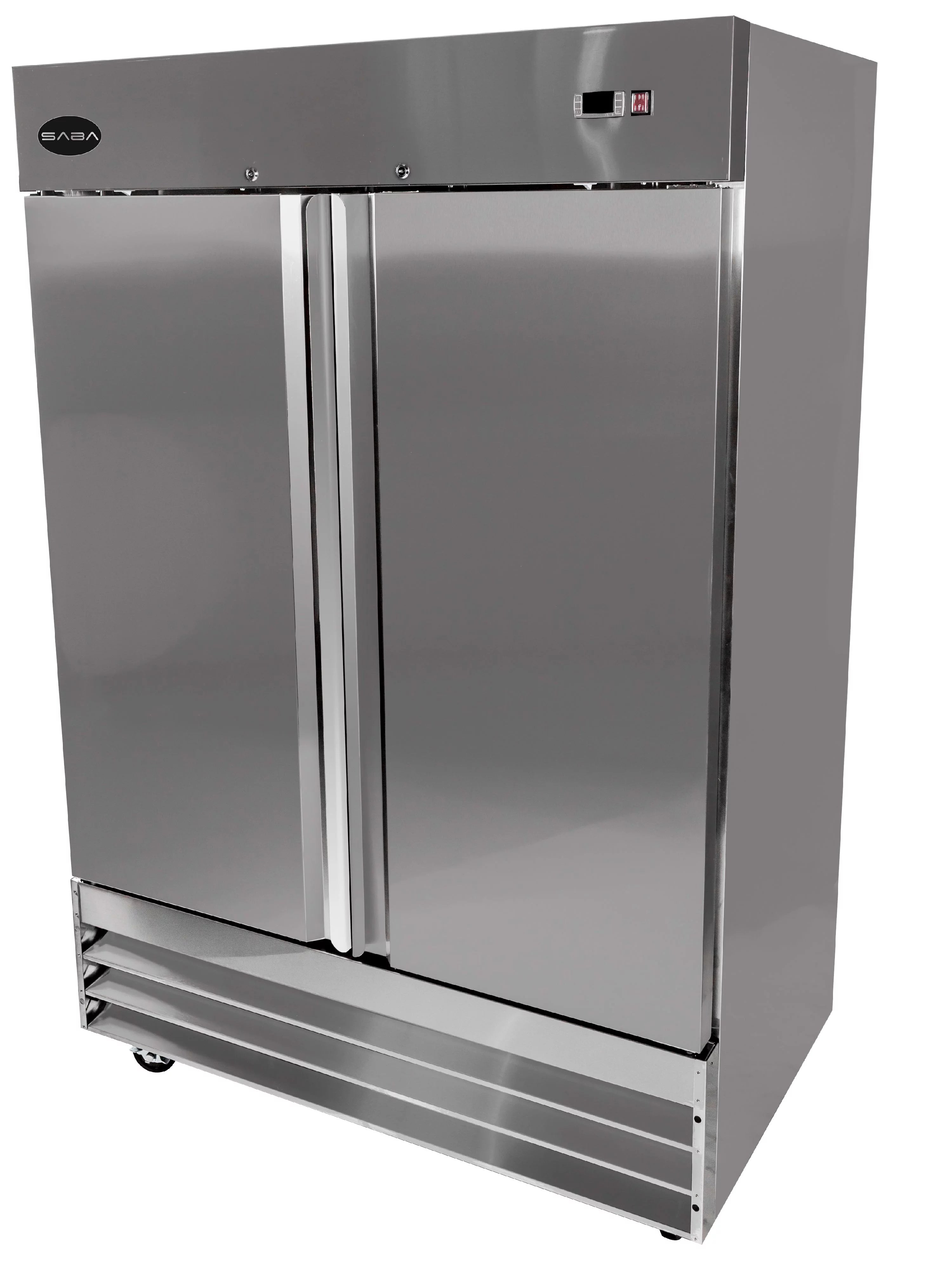 Commercial 47 cu ft Stainless Steel Reach-In Refrigerator, 2 Door Z690887