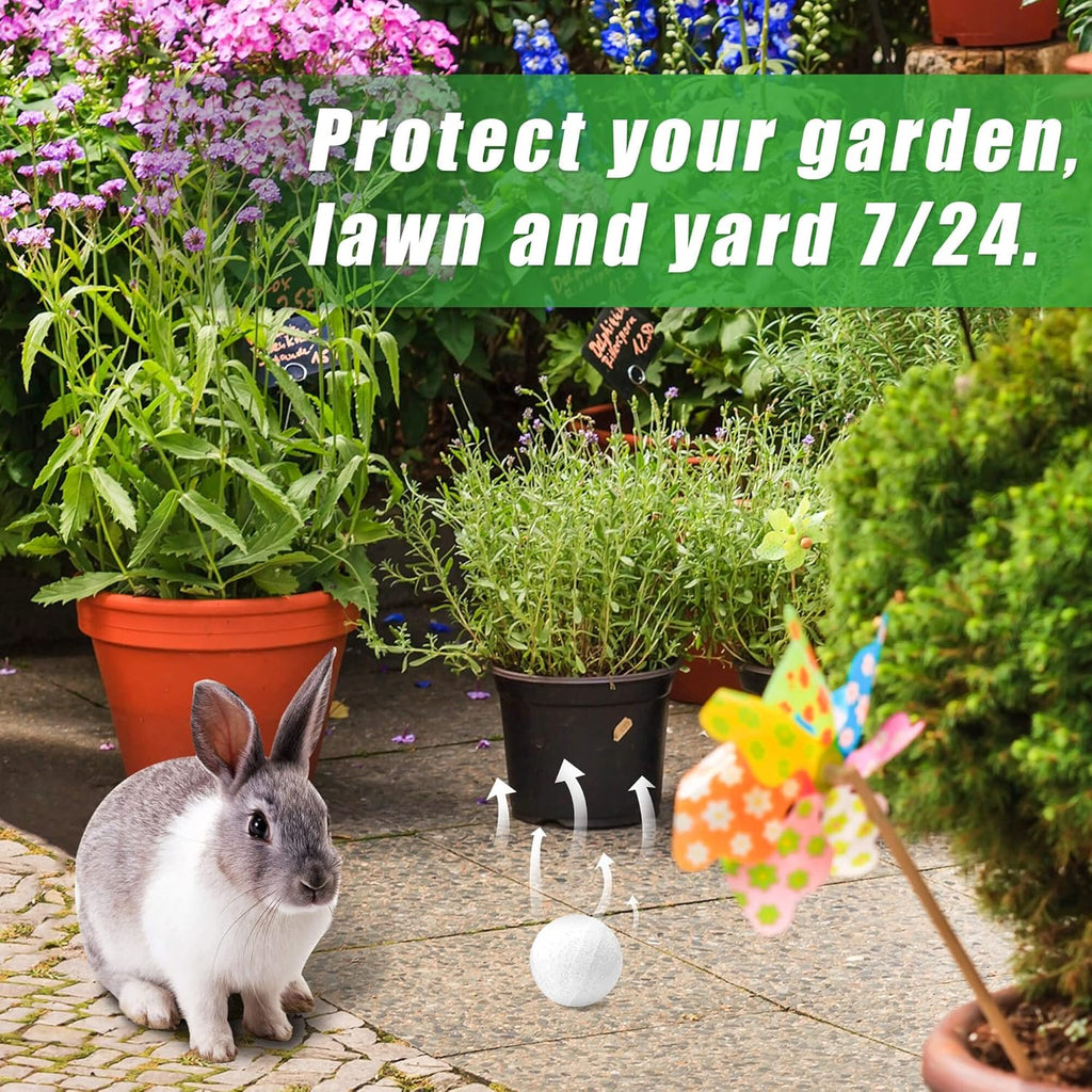 24 Pack Deer Repellent for Yard, Fence, Plants, Trees, Garden L487055