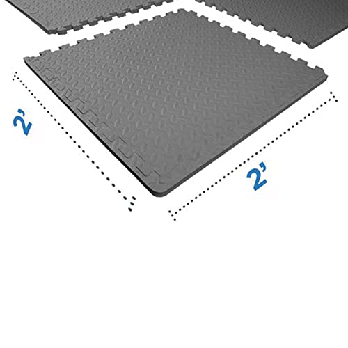 Puzzle Exercise Mat with EVA Foam Interlocking Tiles for MMA, Gymnastics and Home Gym H787