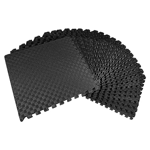 Puzzle Exercise Mat with EVA Foam Interlocking Tiles for MMA, Gymnastics and Home Gym H787