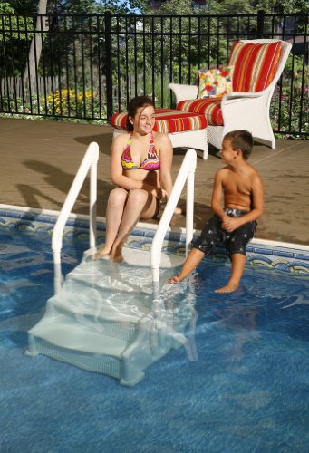 Above Ground Pool Step with Resin Grip W801
