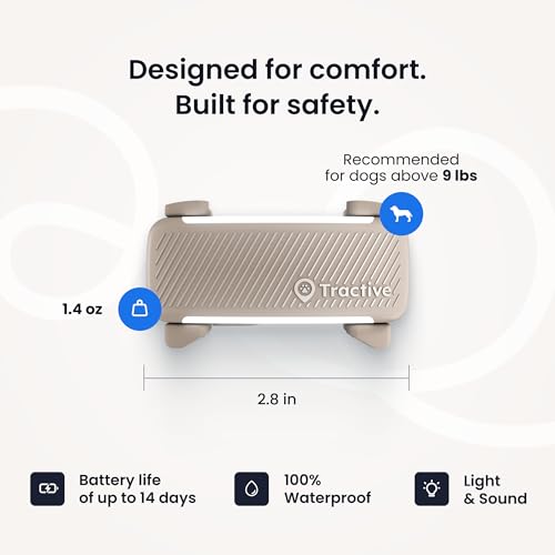 Dog GPS Tracker with Virtual Fence and Vital Signs Monitoring R1119