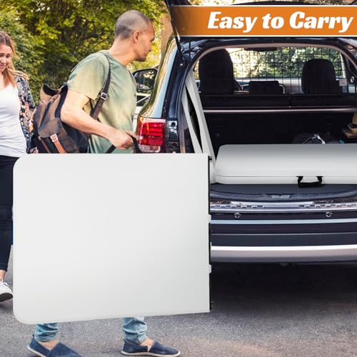 Folding Table 6 Foot Indoor Outdoor Heavy Duty Portable White A336496