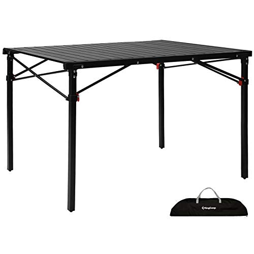 Folding Camping Table Aluminum Roll Up Portable Picnic Table Q486920