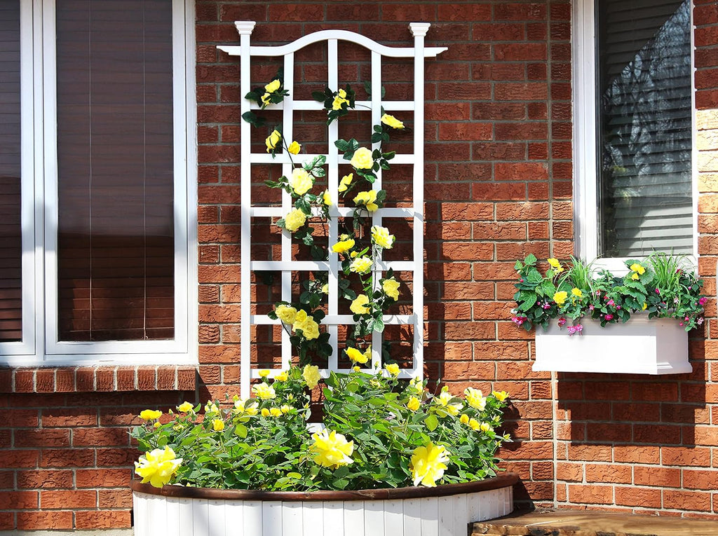 Vinyl Trellis 30"W x 78"H B9419