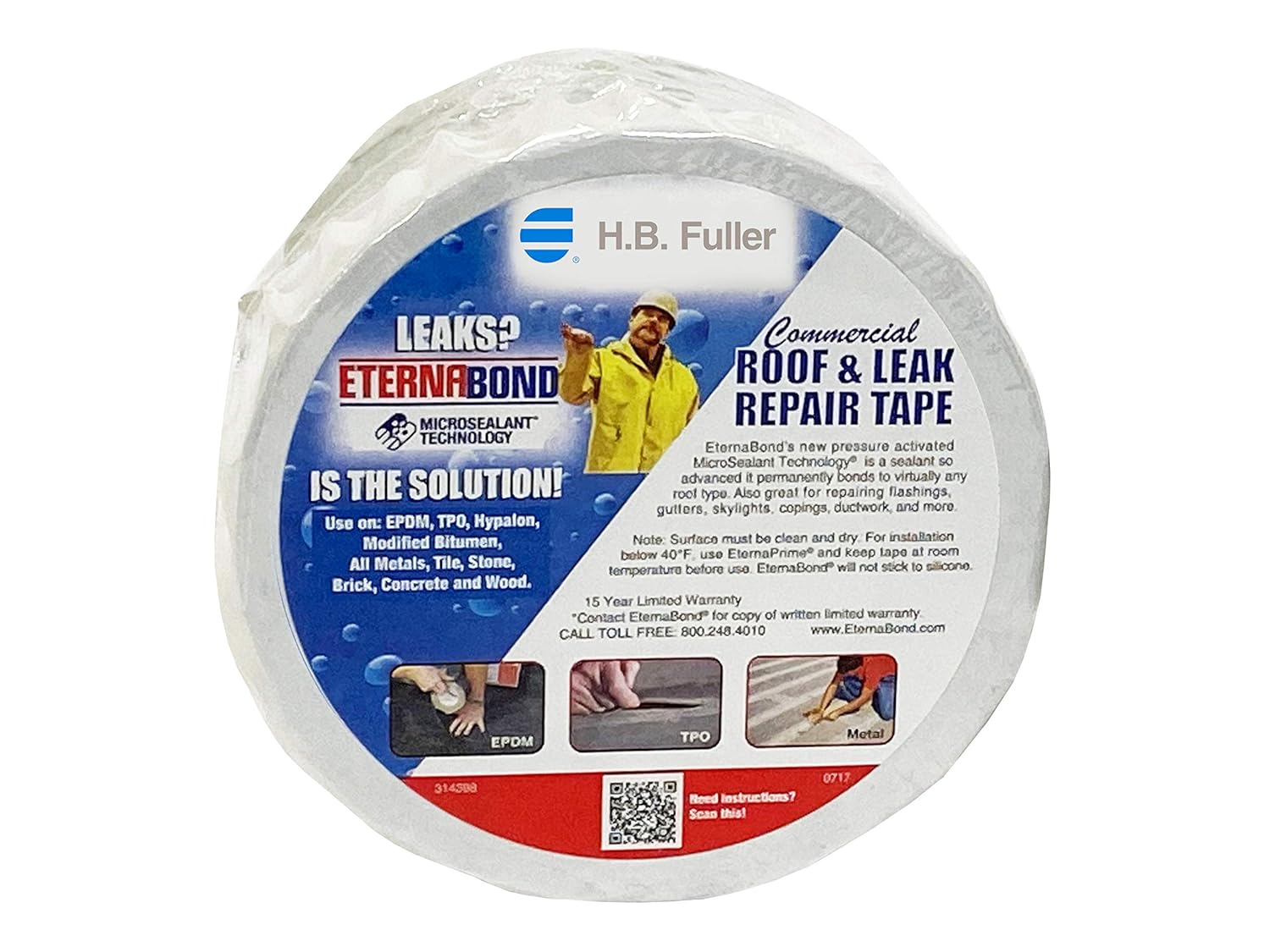 Aluminum Repair Tape 2" x 50' Waterproof Airtight I863