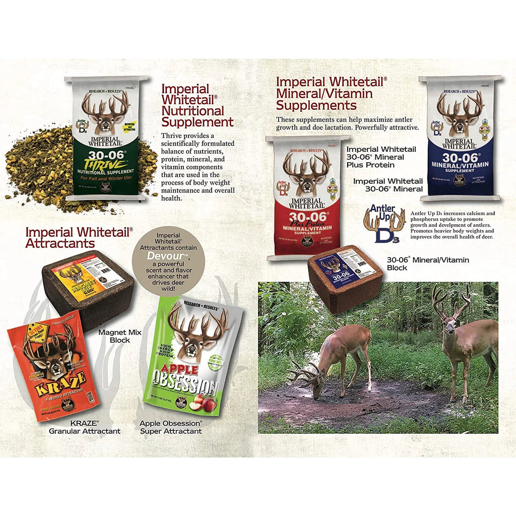 Deer Mineral & Vitamin Supplement for Food Plots, 20 lbs K881338