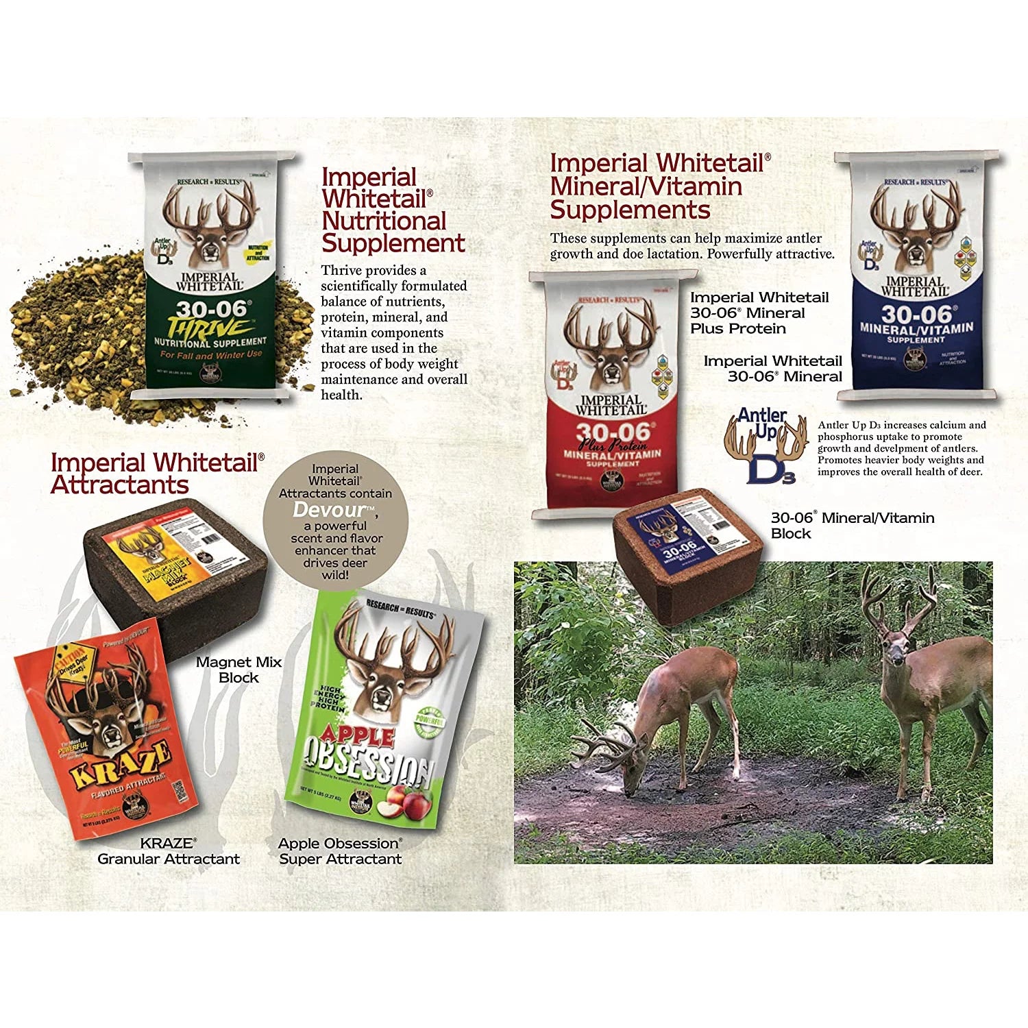 Deer Mineral & Vitamin Supplement for Food Plots, 20 lbs K881338