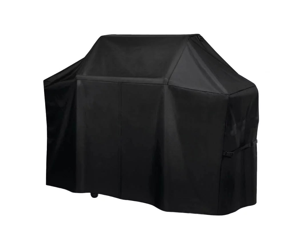 BBQ Barbecue Grill Cover 72"W x 26"D x 51"H, Heavy Duty Outdoor Water Proof Weber, DCS Grill Parts, Charbroil Brands of Grills - 600D Oxford Fabric,Waterproof with Covered Dual Handles & Side Buckles
