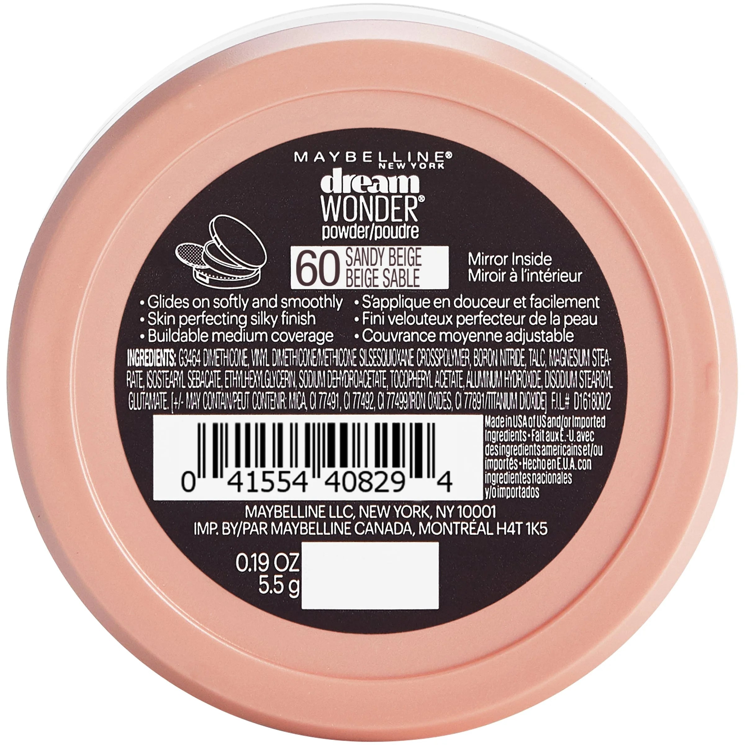 Sandy Beige Powder Makeup, 0.19 Oz. U772