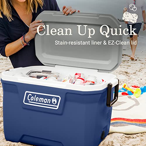 Insulated Portable Hard Cooler, Leak-Resistant, Keeps Ice up to 5 Days N135