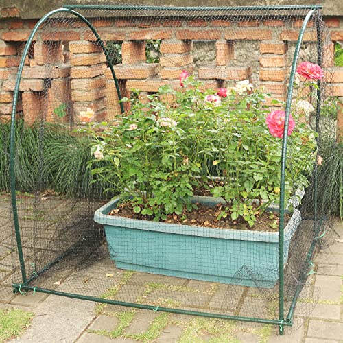 Garden Hoops for Raised Beds, Row Cover, Netting 72PCS V94711