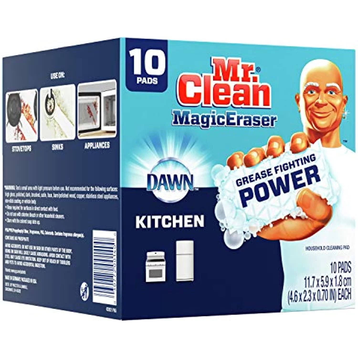 Oven, Kitchen, and Shoe Cleaning Pads, 10 Count N706