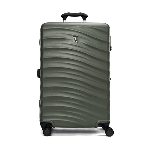 Hardside Expandable Carry-On Luggage with 8 Spinner Wheels and TSA Lock Q7052