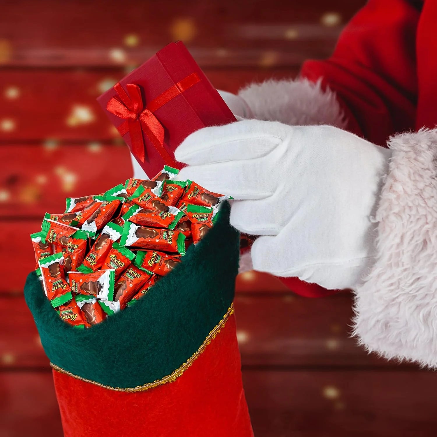 Christmas Trees Milk Chocolate Peanut Butter Candy, 4 Pounds U5451