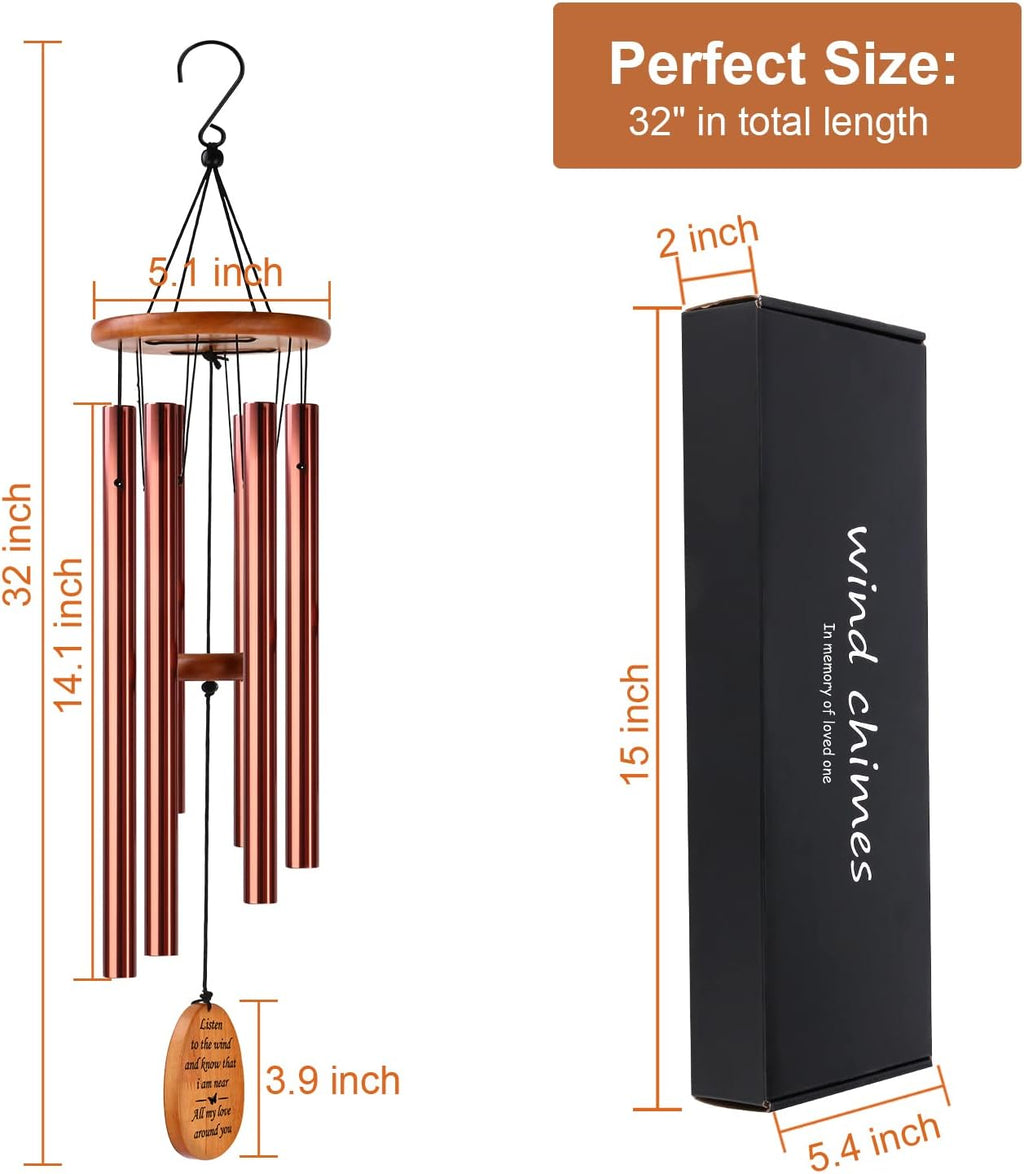 Sympathy Wind Chimes for Memorial and Remembrance R19430