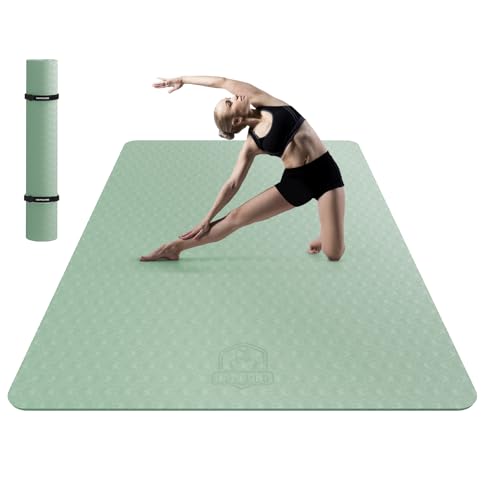 Extra Large Yoga Mat Non-Slip for Home Workouts B4152