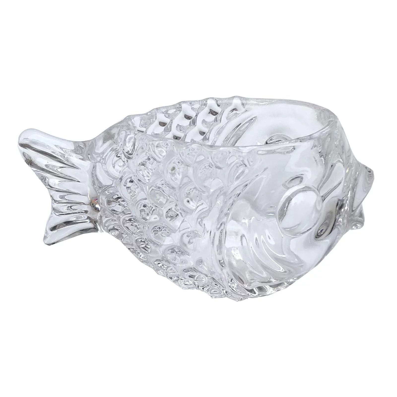 Fish Shaped Cocktail Glass, Clear Drinkware, Medium O754508