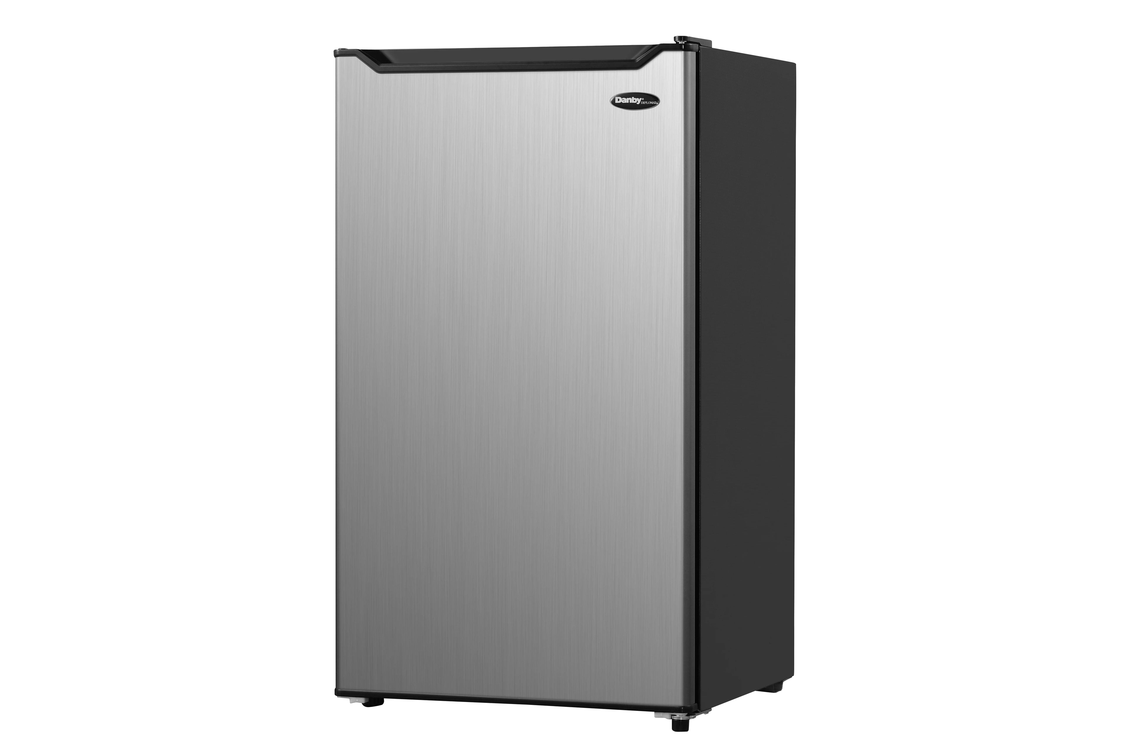 Compact Refrigerator 4.4 Cu. Ft. Stainless Steel O967
