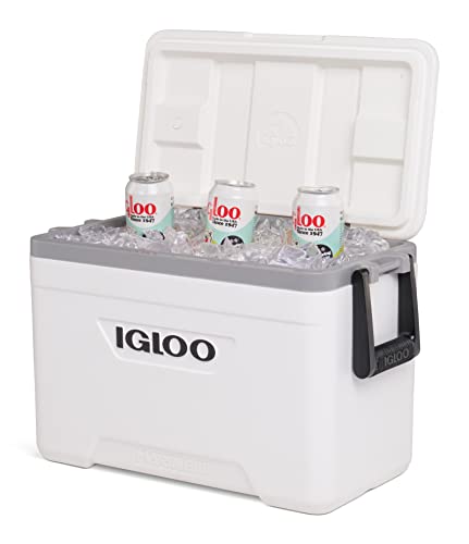 Insulated Portable Hard Side Cooler Ice Chest for Fishing Camping Boating A767409