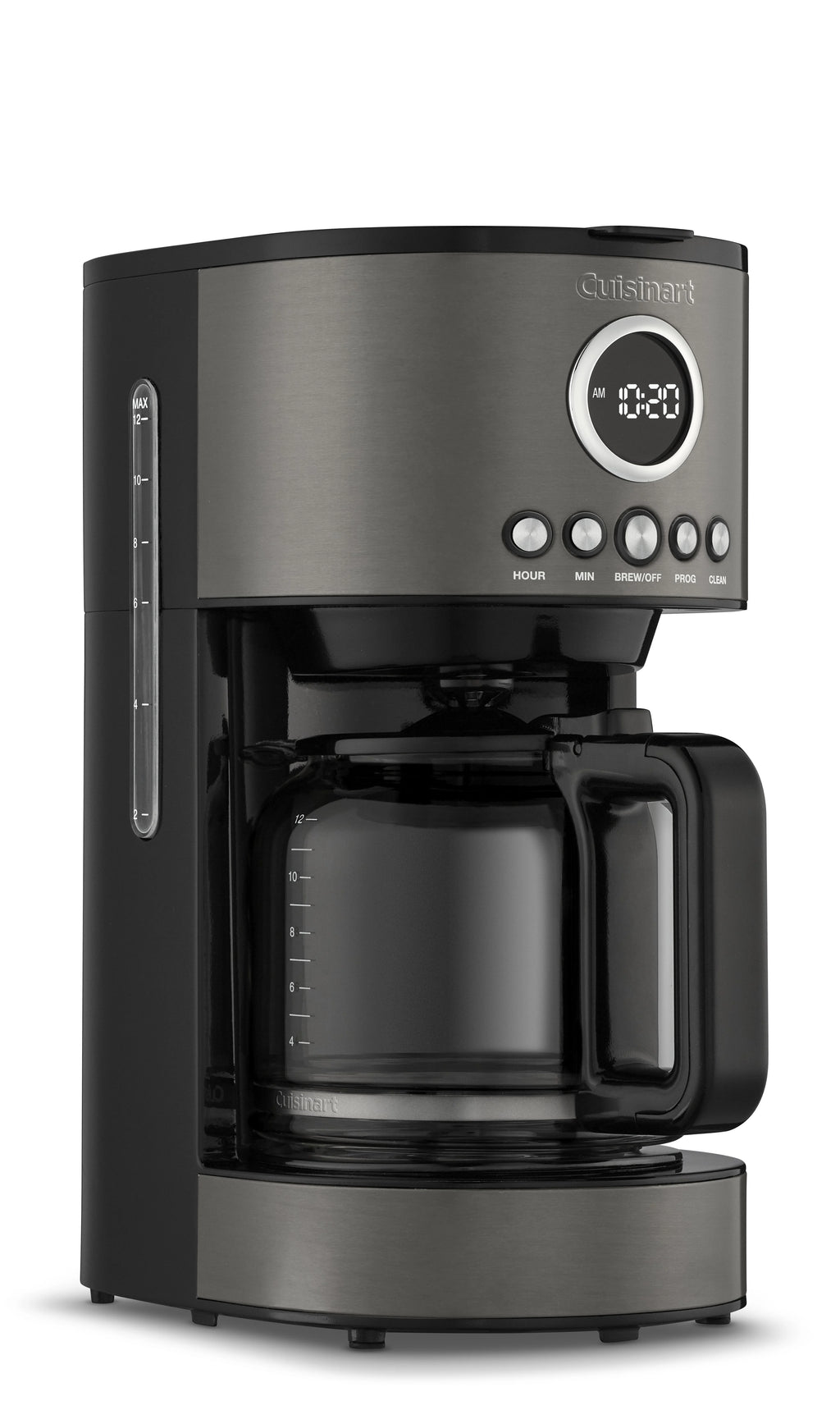 12 Cup Coffeemaker, Stainless Steel Black G946177