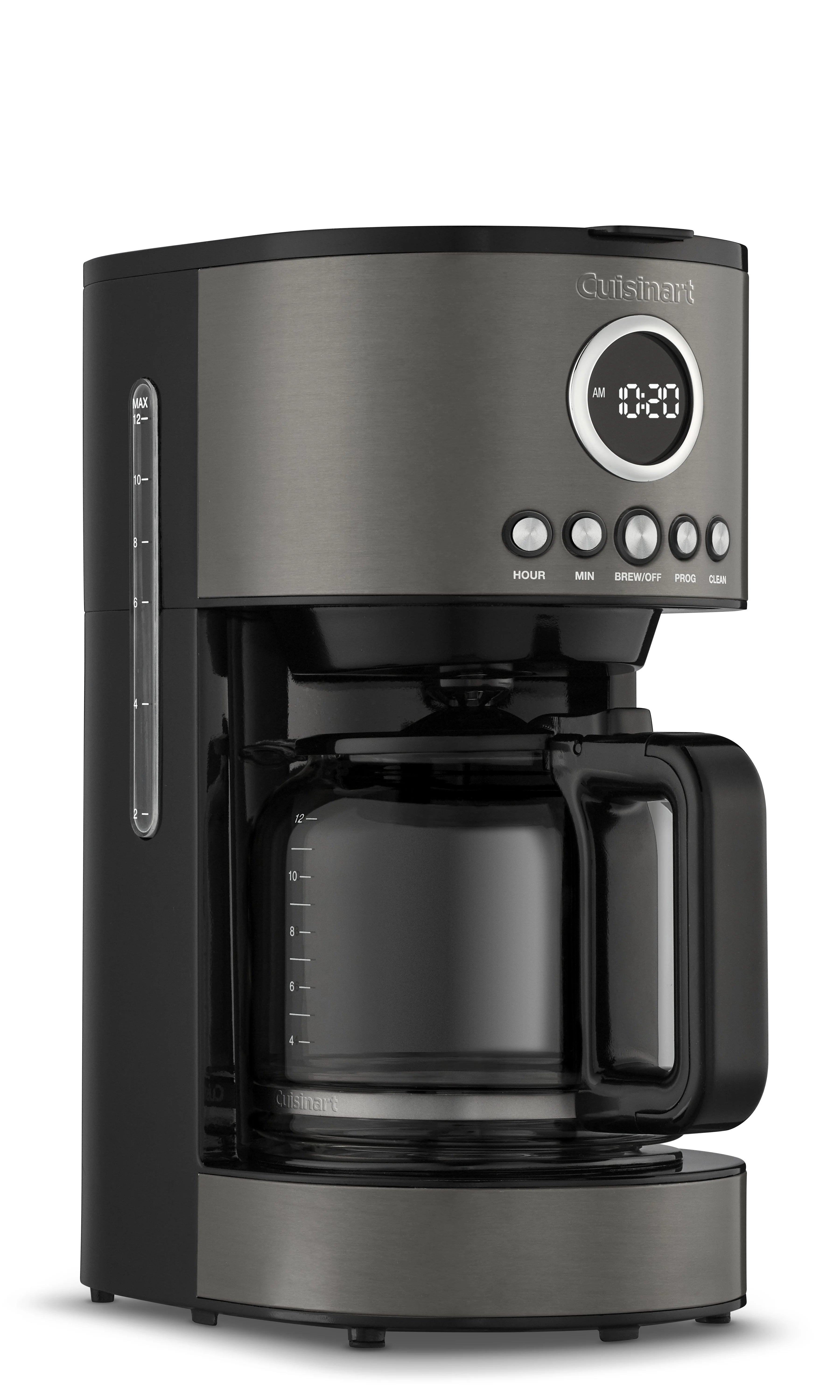 12 Cup Coffeemaker, Stainless Steel Black G946177