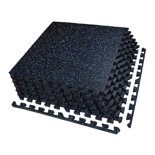 Interlocking Exercise Mat Tiles for Home Gym Flooring O80957