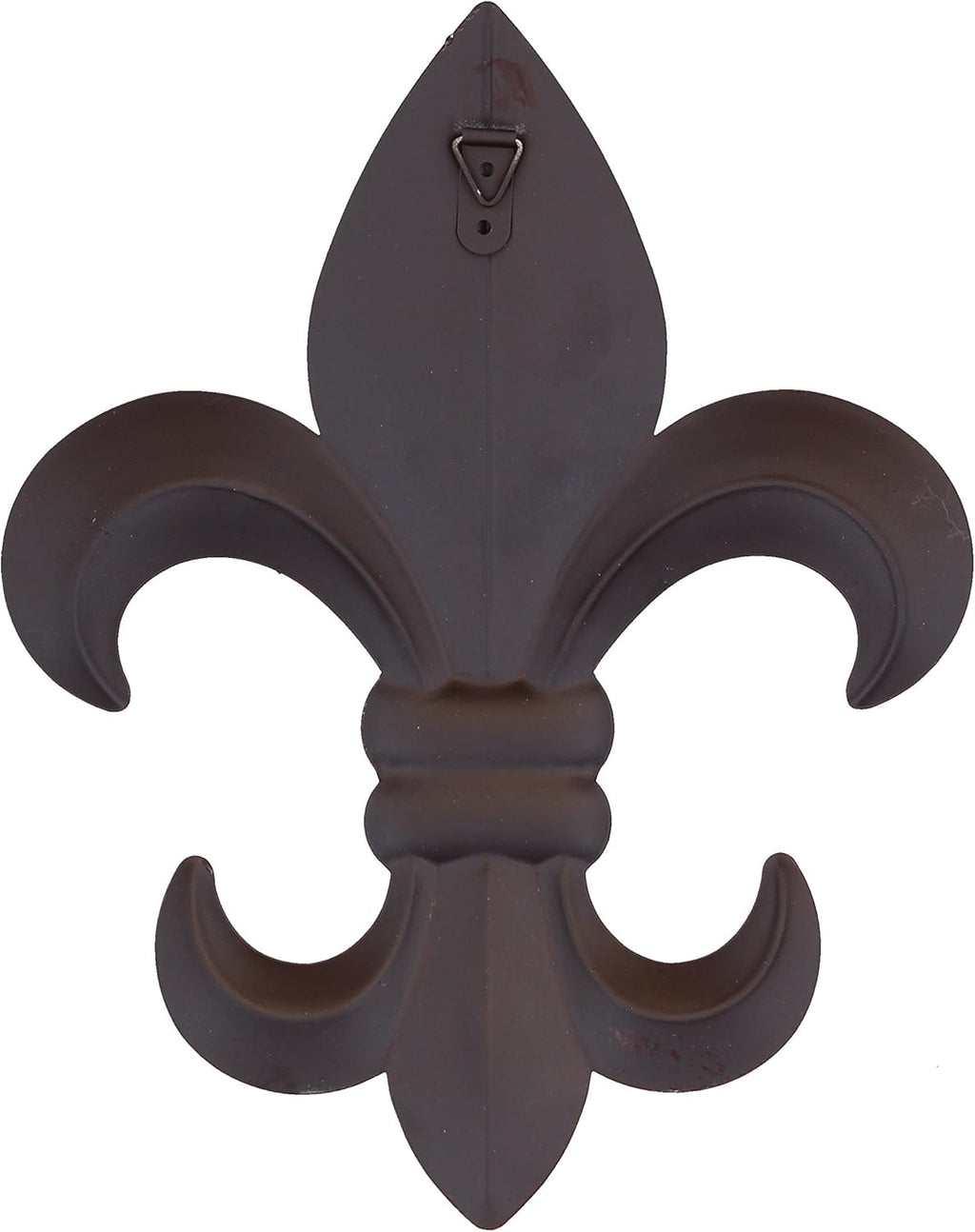 Metal Fleur De Lis Wall Plaque with Hanger F81280