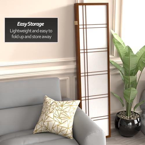 6 Panel Honey Room Divider D80902