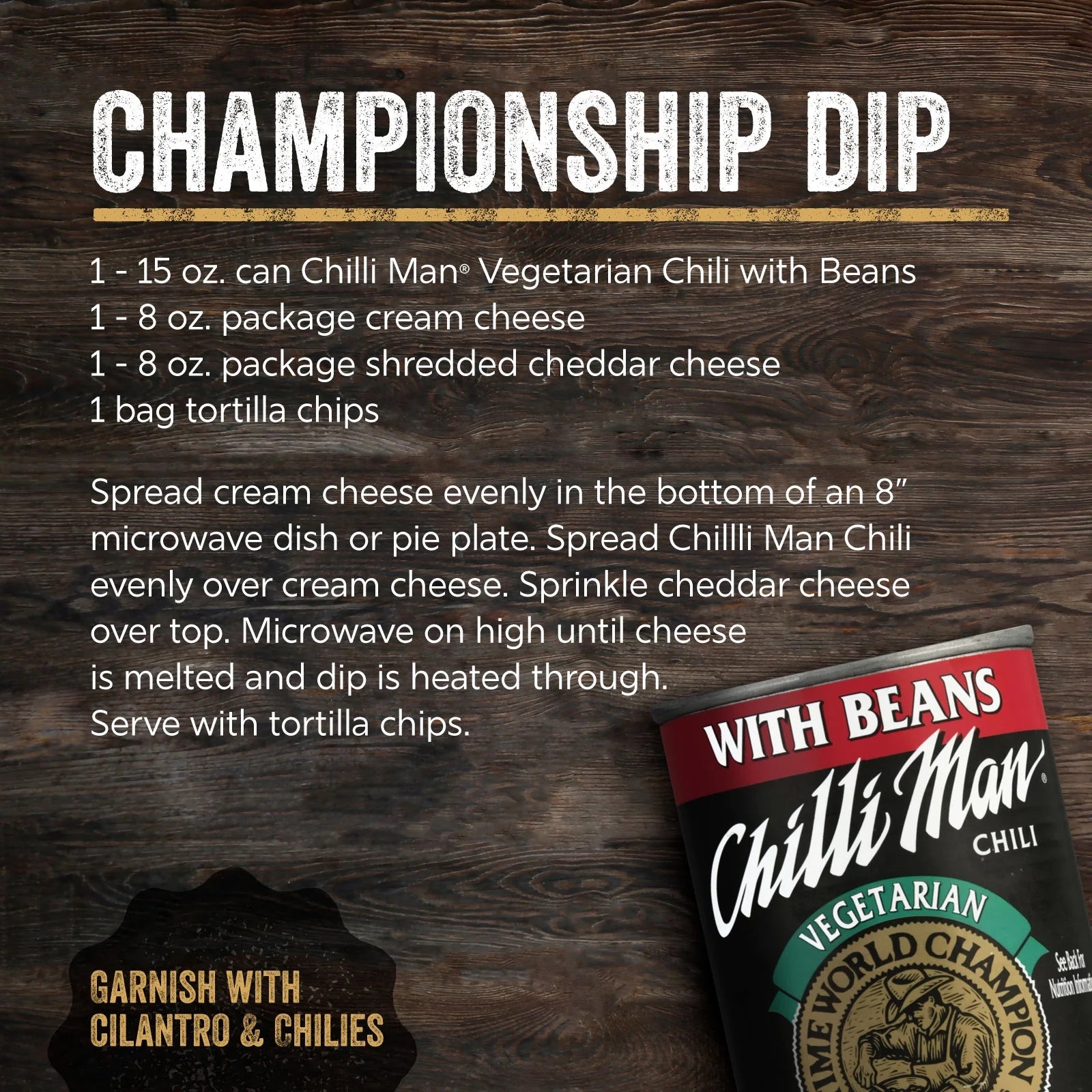 Vegetarian Chili with Beans, 15 Ounce Can (12 Pack) L51618