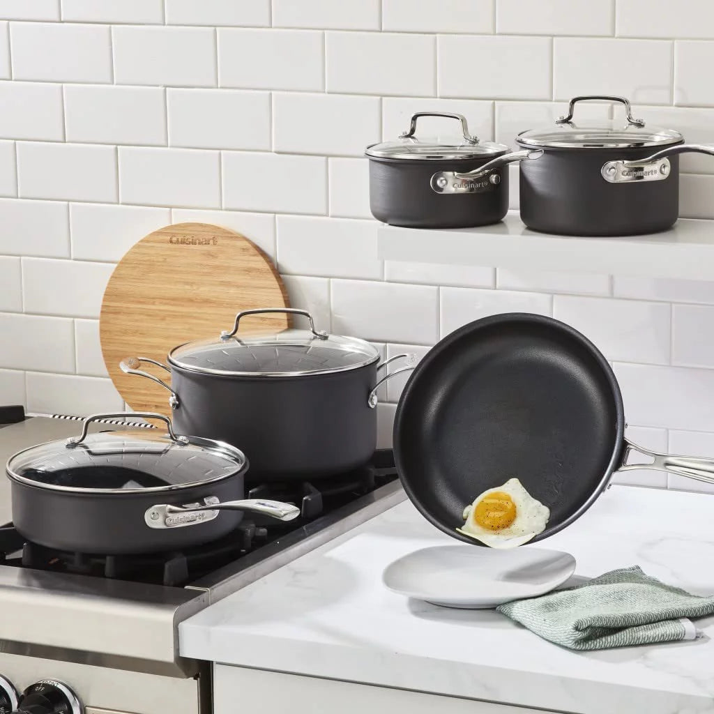 Hard Anodized 9 Piece Cookware Set O83737