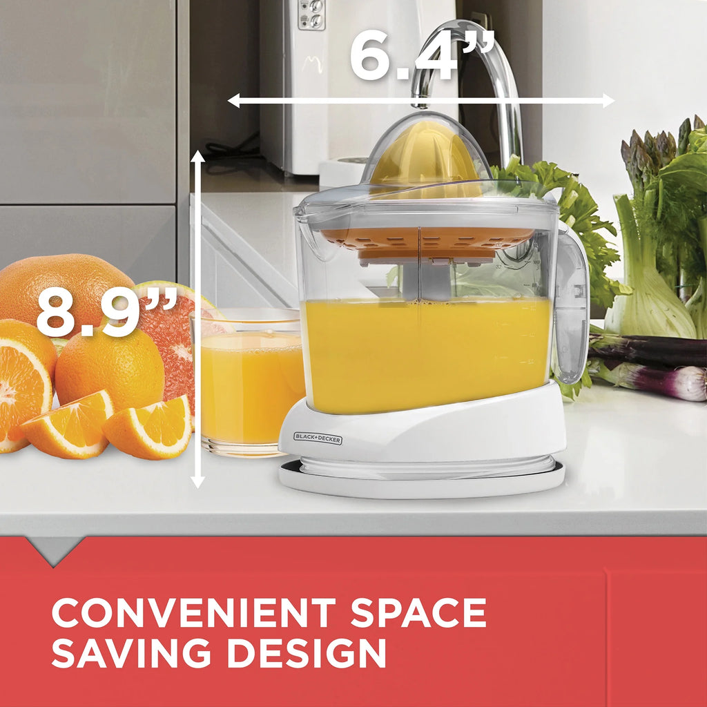 Citrus Juicer, 32oz, White O710518