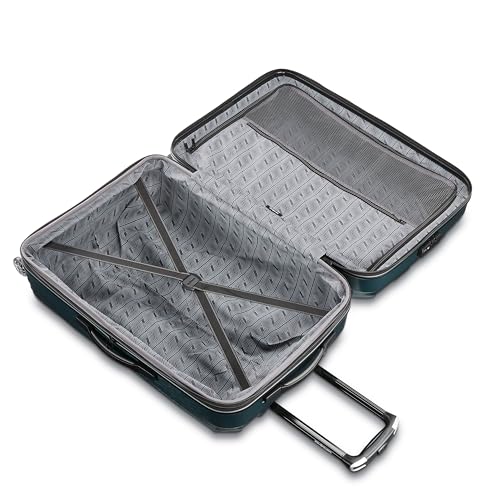 Hardside Expandable Carry-On Luggage with Spinner Wheels, Black, 20-Inch O253
