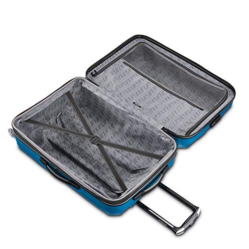 Hardside Expandable Carry-On Luggage with Spinner Wheels, Black, 20-Inch O253