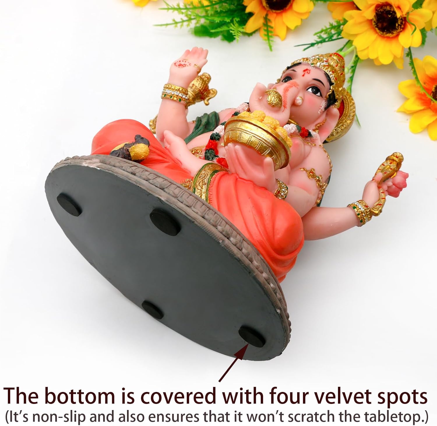 Ganesha Statue for Home Temple Pooja Decor S554