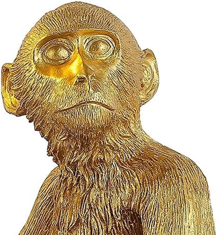 Monkey Lamp, Resin Sitting Monkey Lamp U72457