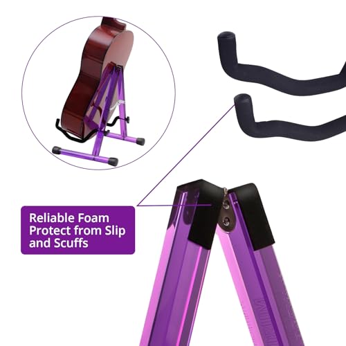 Wood Guitar Stand Foldable for Acoustic Electric Bass V5101