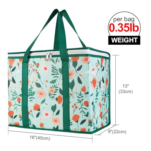 Insulated Food Delivery Bag Hot Cold Meal Carrier F1699