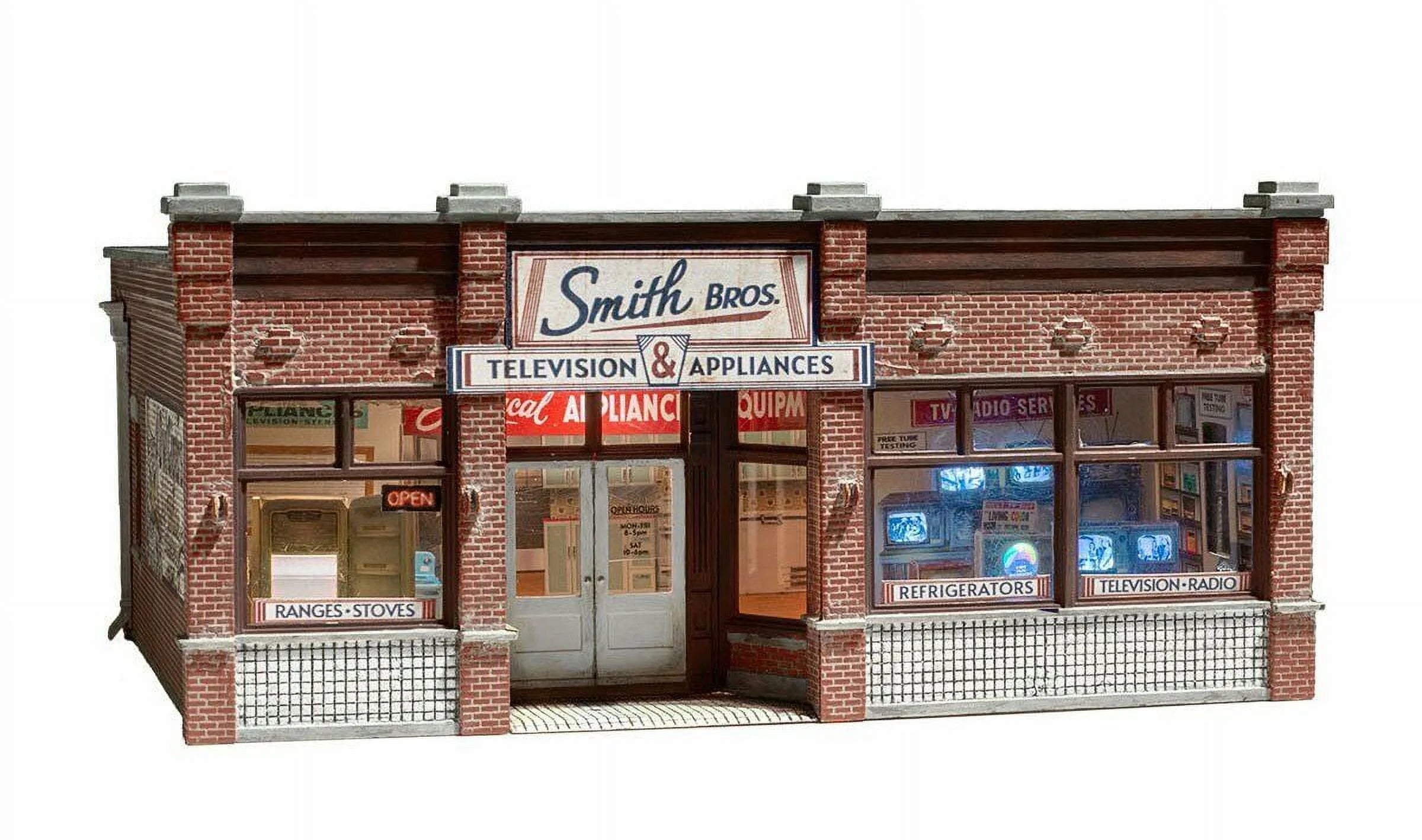 N Scale Smith Brothers TV & Appliance Building Model N5818