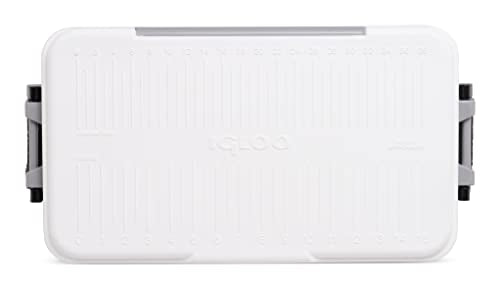 Insulated Portable Hard Side Cooler Ice Chest for Fishing Camping Boating A767409