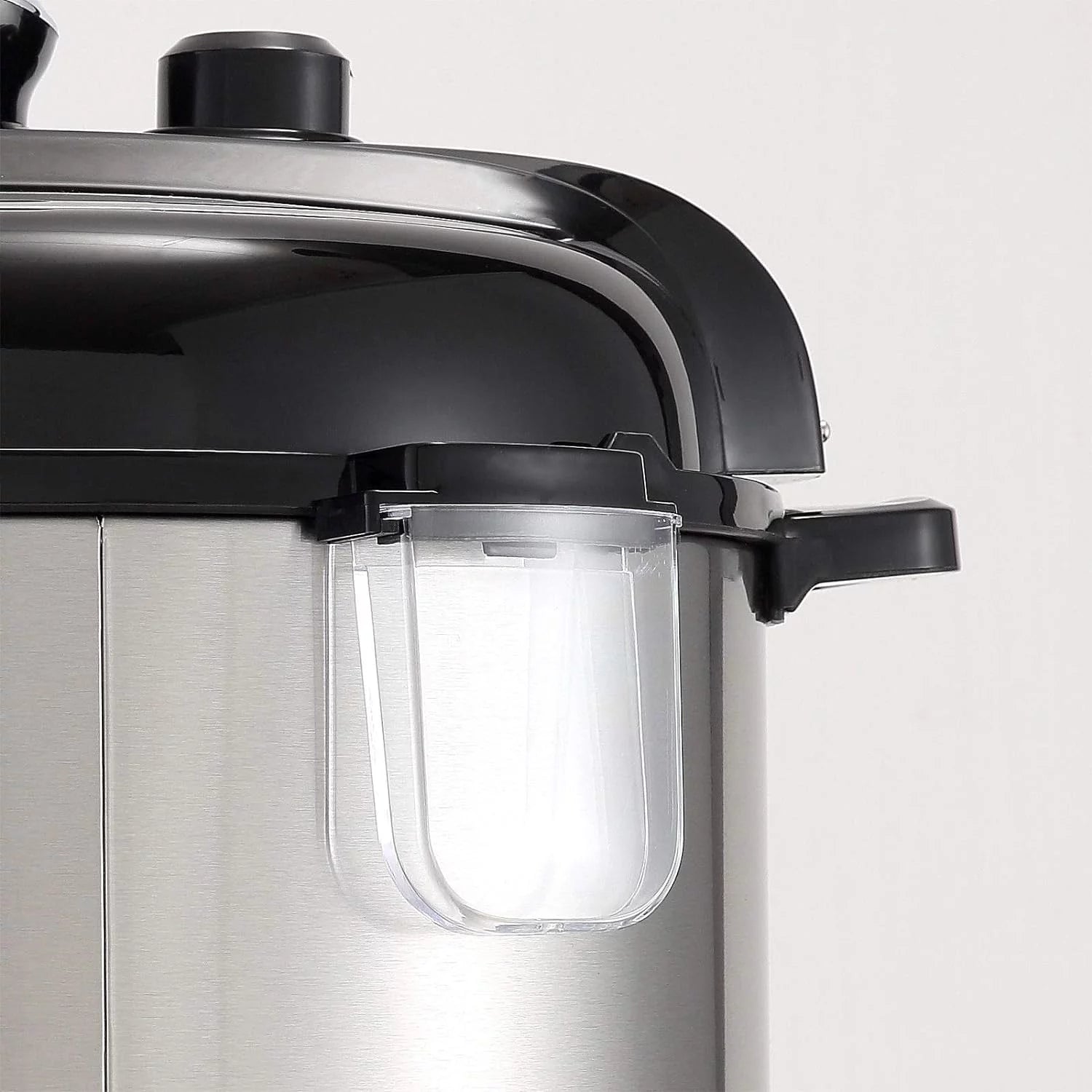 Stainless Steel Electric Pressure Cooker, Black P631984