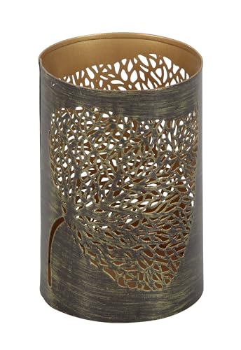 Eclectic Metal Hurricane Candle Decorative Lantern, 3 Count N481