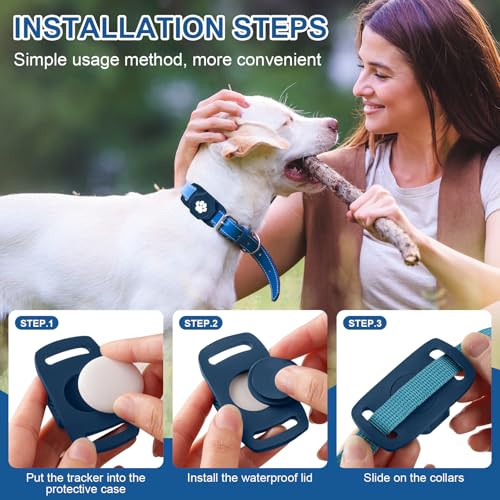 Pet Tracker for Collar with Holder, No Monthly Fee, iOS Only Y208