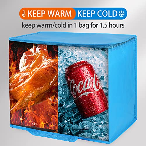 Insulated Food Delivery Bag Hot Cold Meal Carrier F1699