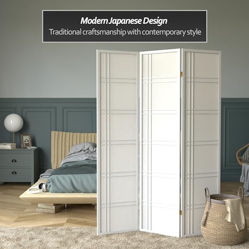 6 Panel Honey Room Divider D80902