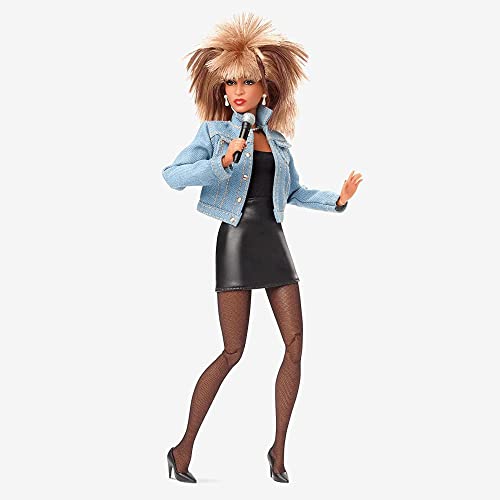 Tina Turner Barbie Doll in 90s Fashion with Microphone Accessory R717