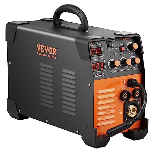 MIG Welder 270 Amp, 3 in 1 Portable Welding Machine with IGBT Inverter J457577